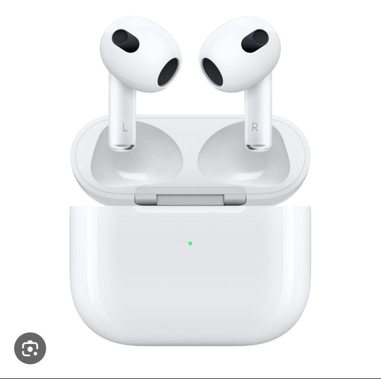 אוזניות אלחוטיות Apple AirPods 3 (3rd generation) - כולל מארז עם טעינה אלחוטית MagSafe